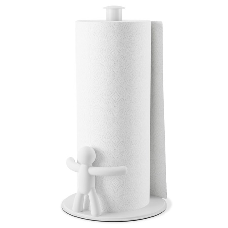 Держатель для бумажных полотенец Buddy белый детальная картинка 