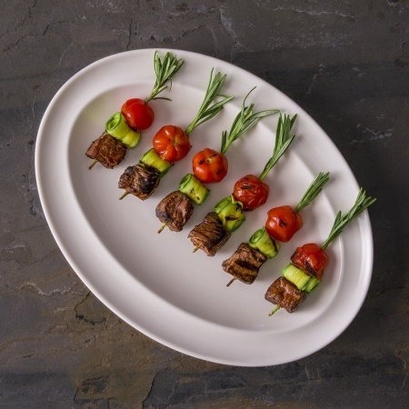 Тарелка овальная 35x26см ALEX детальная картинка 