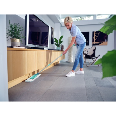 Комплект для уборки Profi XL ведро 8л на роликах с прессом для отжима и швабра 42см детальная картинка 