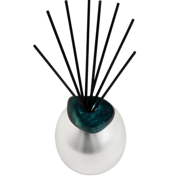 Фото Дизайнерский аромадиффузор «Изумрудный» с ароматом «Синий Соблазн» (Blue Seduction) 180мл