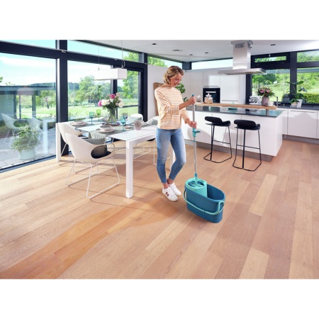 Комплект для уборки Clean Twist M Ergo ведро 6л с отжимом и швабра 33см детальная картинка 