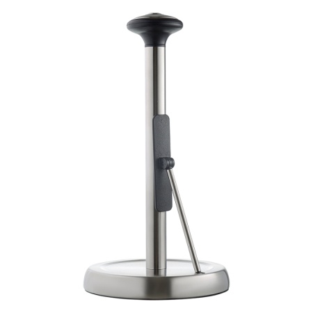 Держатель для бумажных полотенец со стоппером Mio 19.5x37см хром детальная картинка 