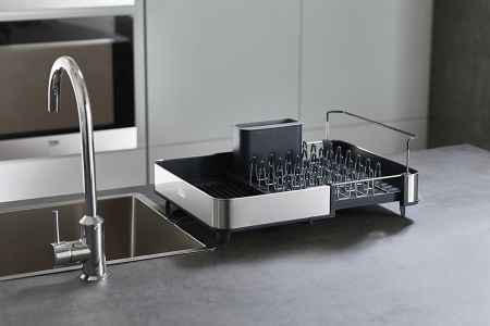 Сушилка для посуды раздвижная Extend steel - 85153 Joseph Joseph детальная картинка 