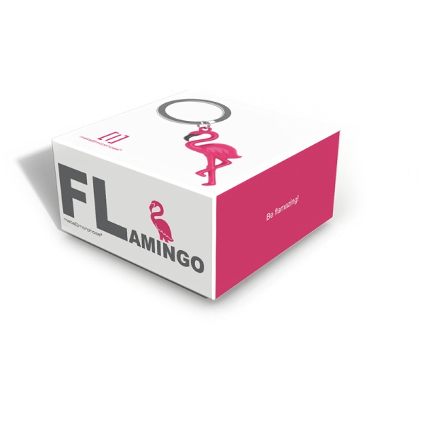 Фото Брелок для ключей "Фламинго"