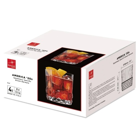 Набор стаканов 370мл AMERICA'20s, 4шт детальная картинка 