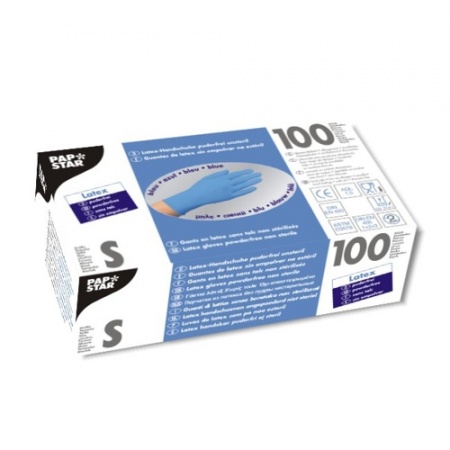 Перчатки размер S (17.8см) 12254, 100шт детальная картинка 