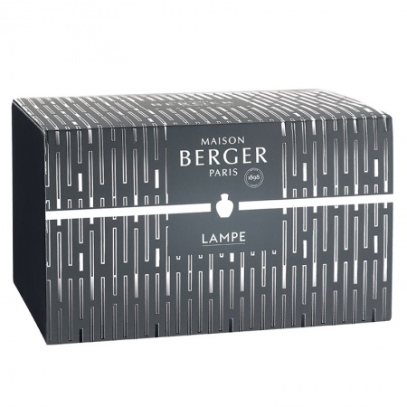 Подарочный набор «‎Амфора» лампа Берже черная с ароматом «Сладкий инжир» (Sweet Fig) 250мл детальная картинка 