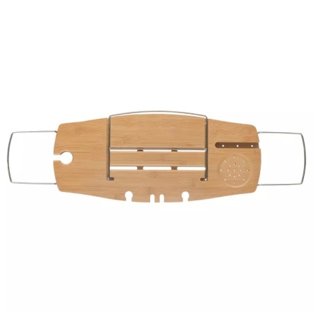 Полка-органайзер для ванной Kine бамбук детальная картинка 