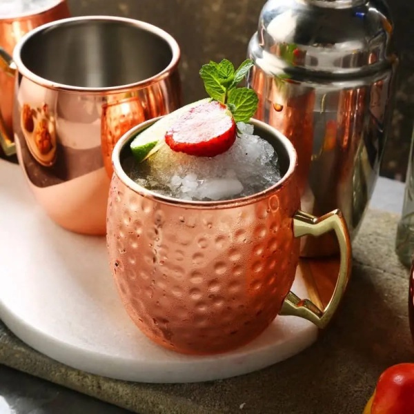 Фото Кружка 550мл "Moscow Mule" медный цвет Profi-Chef