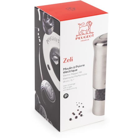 Электрическая мельница для перца ZELI Stainless Steel 14см детальная картинка 