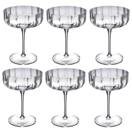 Набор бокалов 300мл Mixology JAZZ Cocktail, 6шт детальная картинка 