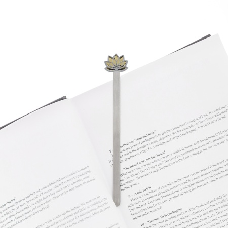 Закладка для книг "Цветок лотоса" детальная картинка 