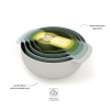 Набор мисок с мерными чашами Nest 9 Plus Opal - 40076 Joseph Joseph детальная картинка 