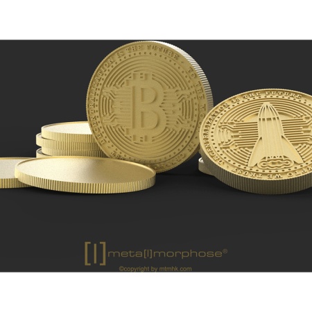 Брелок для ключей "Биткоин" детальная картинка 