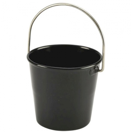 Ведерко сервировочное Ø4.5см черное детальная картинка 