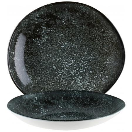 Тарелка глубокая 26x24см 1000мл COSMOS Black Vago детальная картинка 