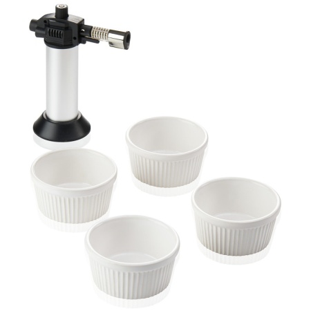 Карамелизатор Creme brulee с чашками PROLINE детальная картинка 