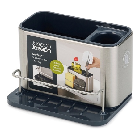 Органайзер для раковины Surface Steel - 85112 Joseph Joseph детальная картинка 
