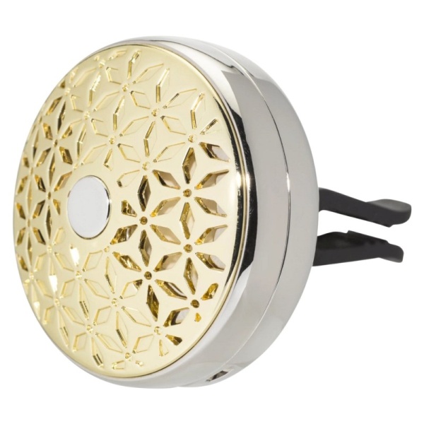 Фото Автомобильный аромадиффузор-клипса «Помелис» с ароматом «Ванильное великолепие» (Vanilla Magnificence)