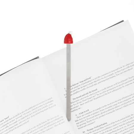 Закладка для книг "Зимняя шапка" детальная картинка 