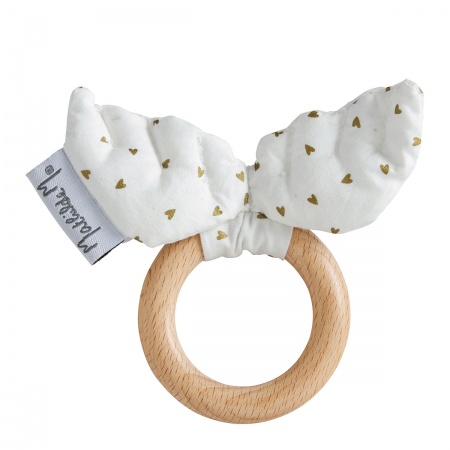 Мягкая игрушка для детей - прорезыватель для зубок "Ангел" Petit Carrousel детальная картинка 