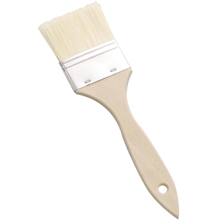 Кисть кондитерская 4см Schneider с деревянной ручкой детальная картинка 