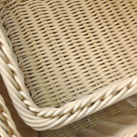 Корзинка для хлеба 40x30x20x12см BEIGE пластик Profi-Chef детальная картинка 