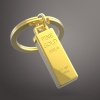 Брелок для ключей "Слиток золота" детальная картинка 