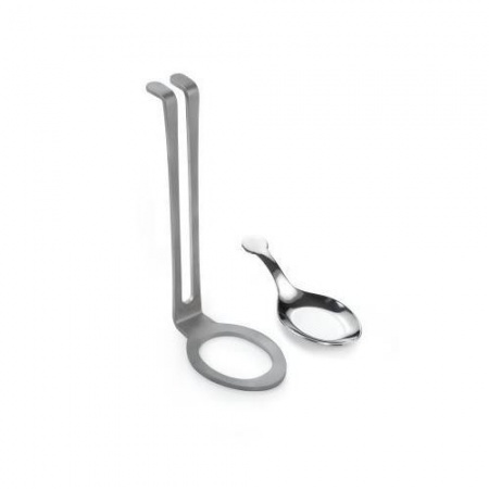 Комплект ложек фуршетных 36шт с держателем детальная картинка 