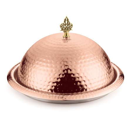 Блюдо круглое с крышкой ∅35см нерж.сталь P.L. Proff Cuisine детальная картинка 