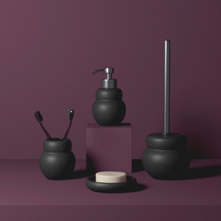 Ершик для унитаза Markl черный детальная картинка 