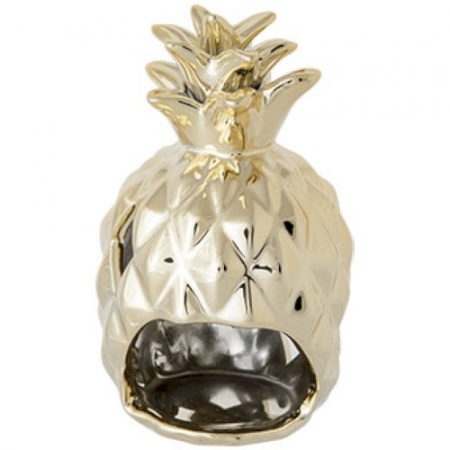 Подсвечник 8х8х(h)14см PINEAPPLE GOLD детальная картинка 