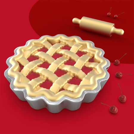 Брелок для ключей "Пирог" детальная картинка 