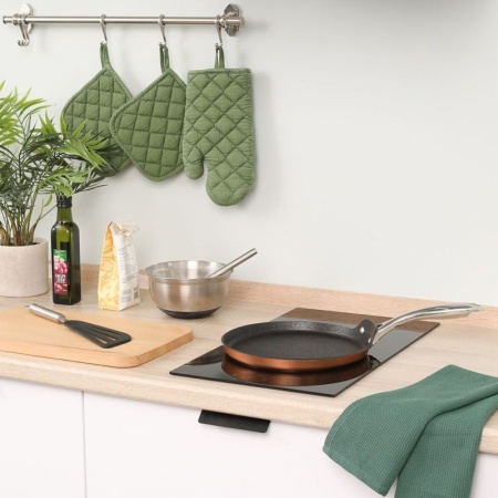 Сковорода для блинов Ø25см MATERIC с антипригарным покрытием детальная картинка 