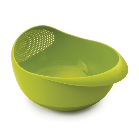 Многофункциональная миска-дуршлаг Prep&Serve зеленая - 40063 Joseph Joseph детальная картинка 