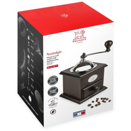 Мельница для кофе NOSTALGIE Chocolate 21см детальная картинка 