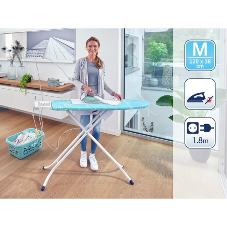 Доска гладильная AirBoard M 120х38см Compact Plus NF детальная картинка 