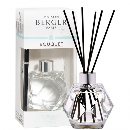 Аромадиффузор «‎Геометрия» 180мл с ароматом «Цедра вербены» (Zest Of Verbena) детальная картинка 