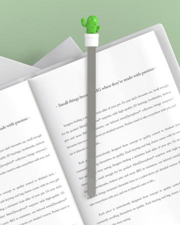 Закладка для книг "Кактус" детальная картинка 