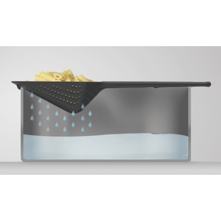 Ложка-дуршлаг Scoop Plus большая черная - 10066 Joseph Joseph детальная картинка 