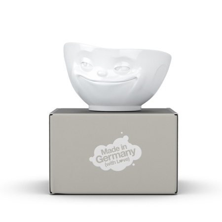 Чаша 500мл Tassen Grinning белая детальная картинка 