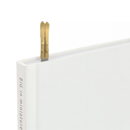 Закладка для книг "Золотые лыжи" детальная картинка 