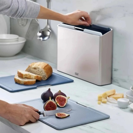 Набор разделочных досок 34x24см Folio голубой, 4шт - 60193 Joseph Joseph детальная картинка 