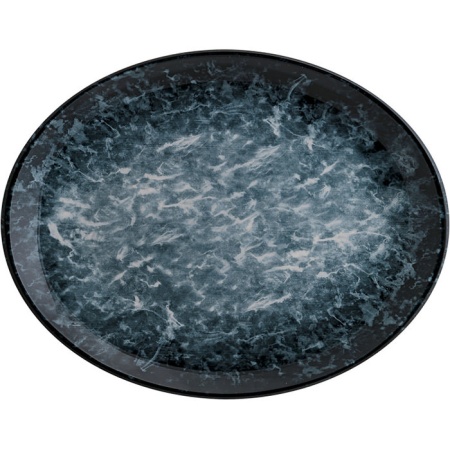 Блюдо, тарелка овальная 31x24см SEPIA Moove детальная картинка 