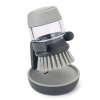 Щетка с дозатором для моющего средства Palm Scrub серая - 85005 Joseph Joseph детальная картинка 