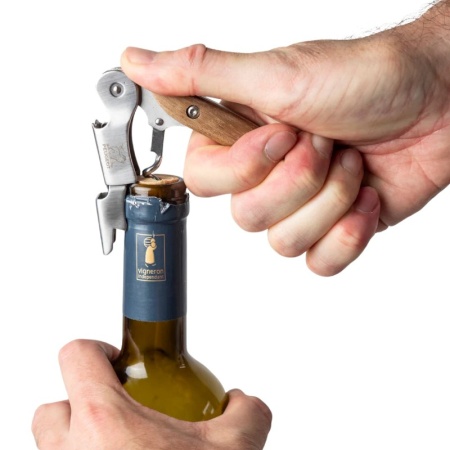 Штопор сомелье 13см Malbec деревянный детальная картинка 