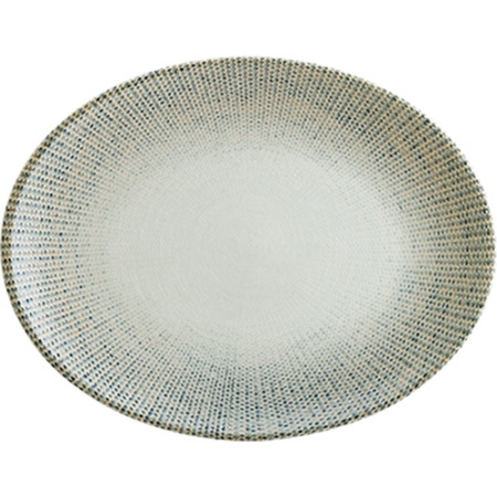 Блюдо, тарелка овальная 31x24см SWAY Moove детальная картинка 