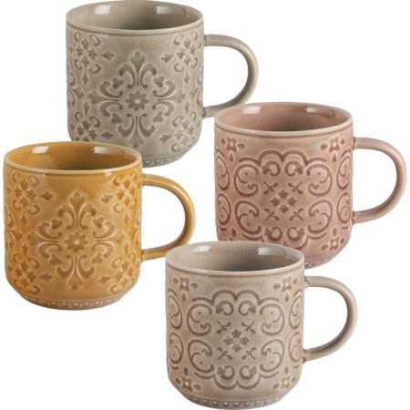 Набор чашек Bella Terra, 4шт детальная картинка 