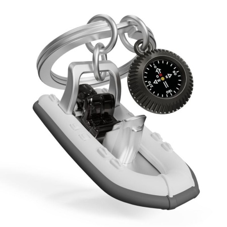 Брелок для ключей "Моторная лодка" детальная картинка 