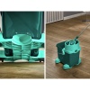 Комплект для уборки Clean Twist XL Mobile ведро 20л на колесиках с отжимом и швабра 42см детальная картинка 